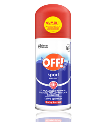 OFF!® Sport suchy aerozol
